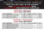 RACE PACKAGE 2019 - ENGINE SPECIAL OFFER